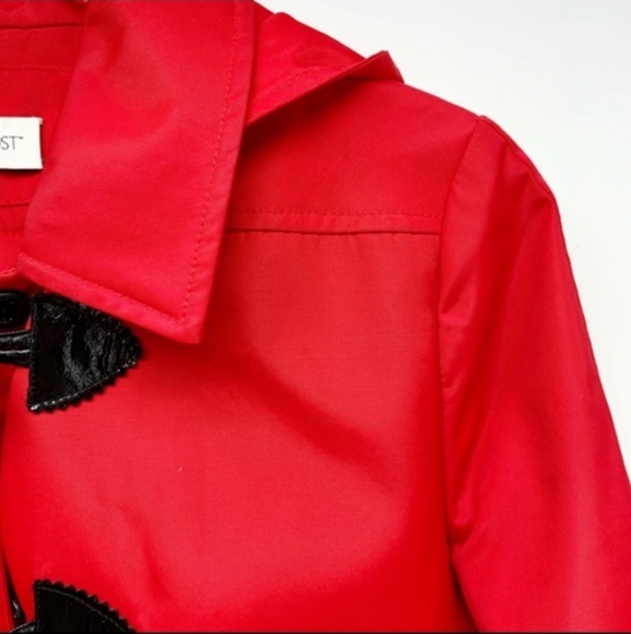 Jane Post Red Raincoat - Picture 5 of 9